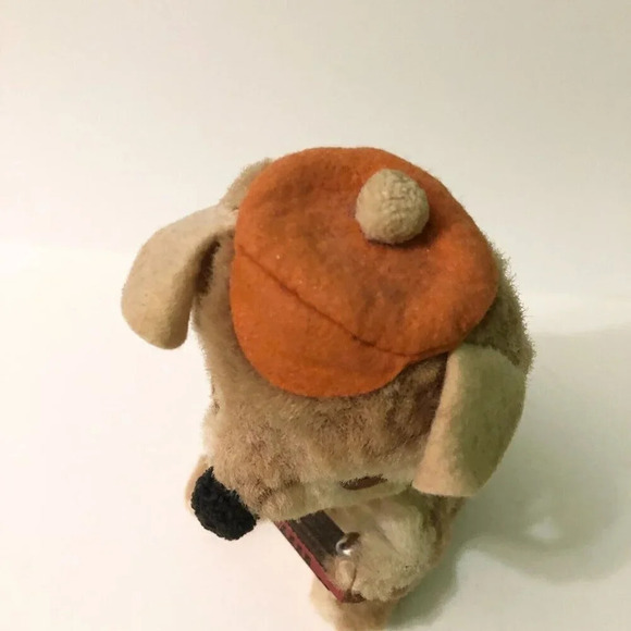 Vintage 1950s Alvin And The Chipmunks Wind Up Musical Alvin Plush Figure - Picture 13 of 17